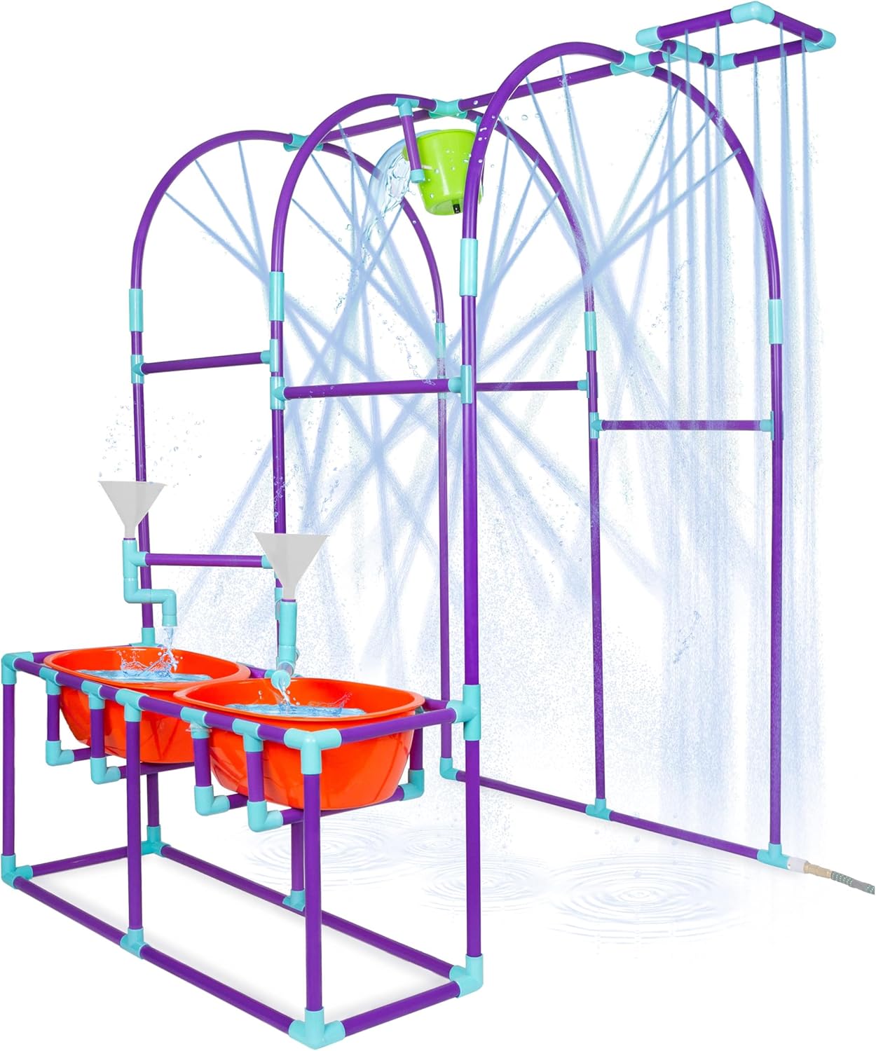 Kids Outdoor Water Table - Kids Water Sprinkler Toy Waterpark Splash