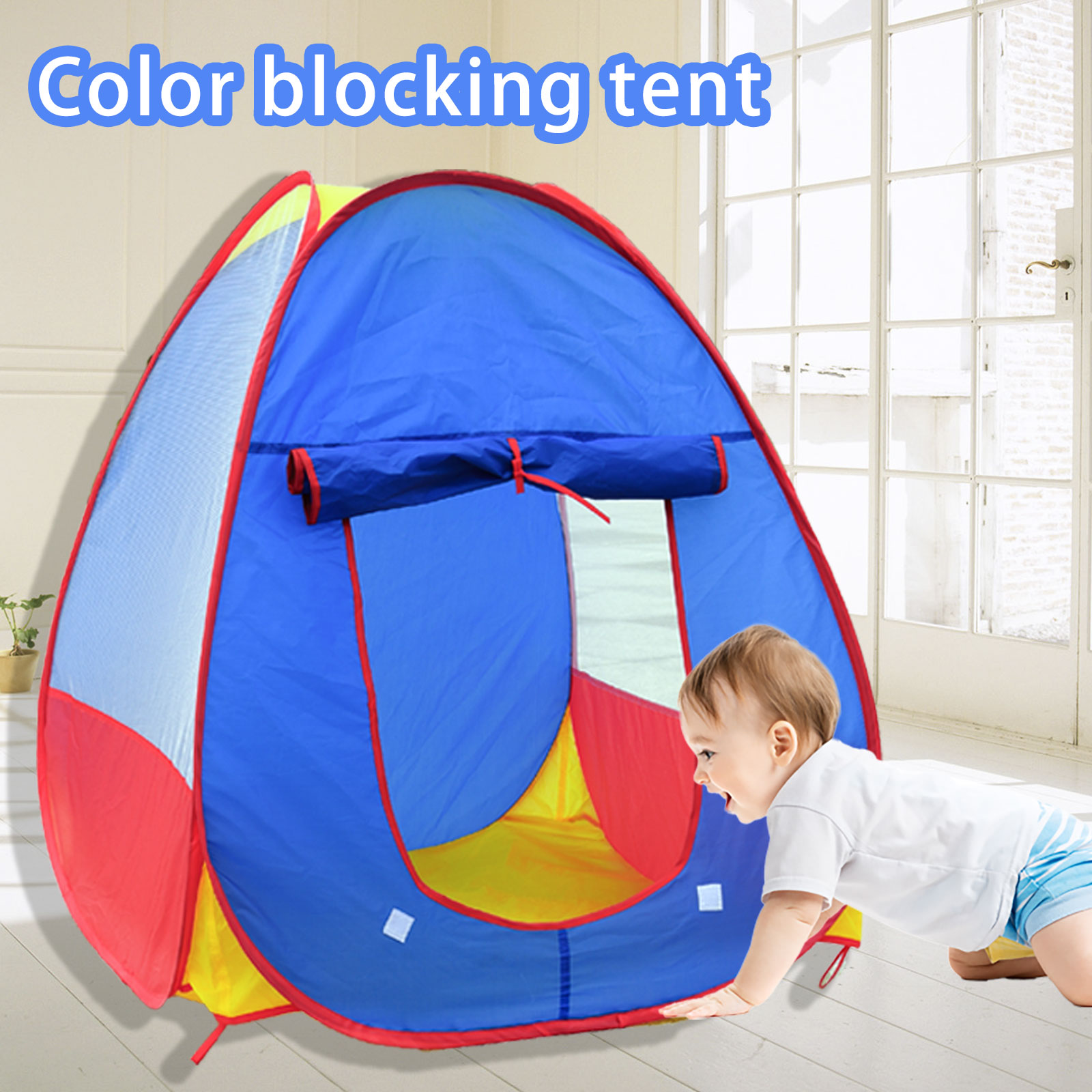 Kids Outdoor Tent - Children'S Color Coded Indoor Tent Toys,