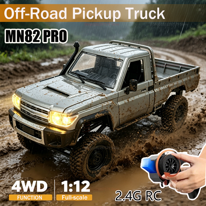 Kids Outdoor Dirt Toys - Upgraded MN82 PRO Off-Road Car 4WD