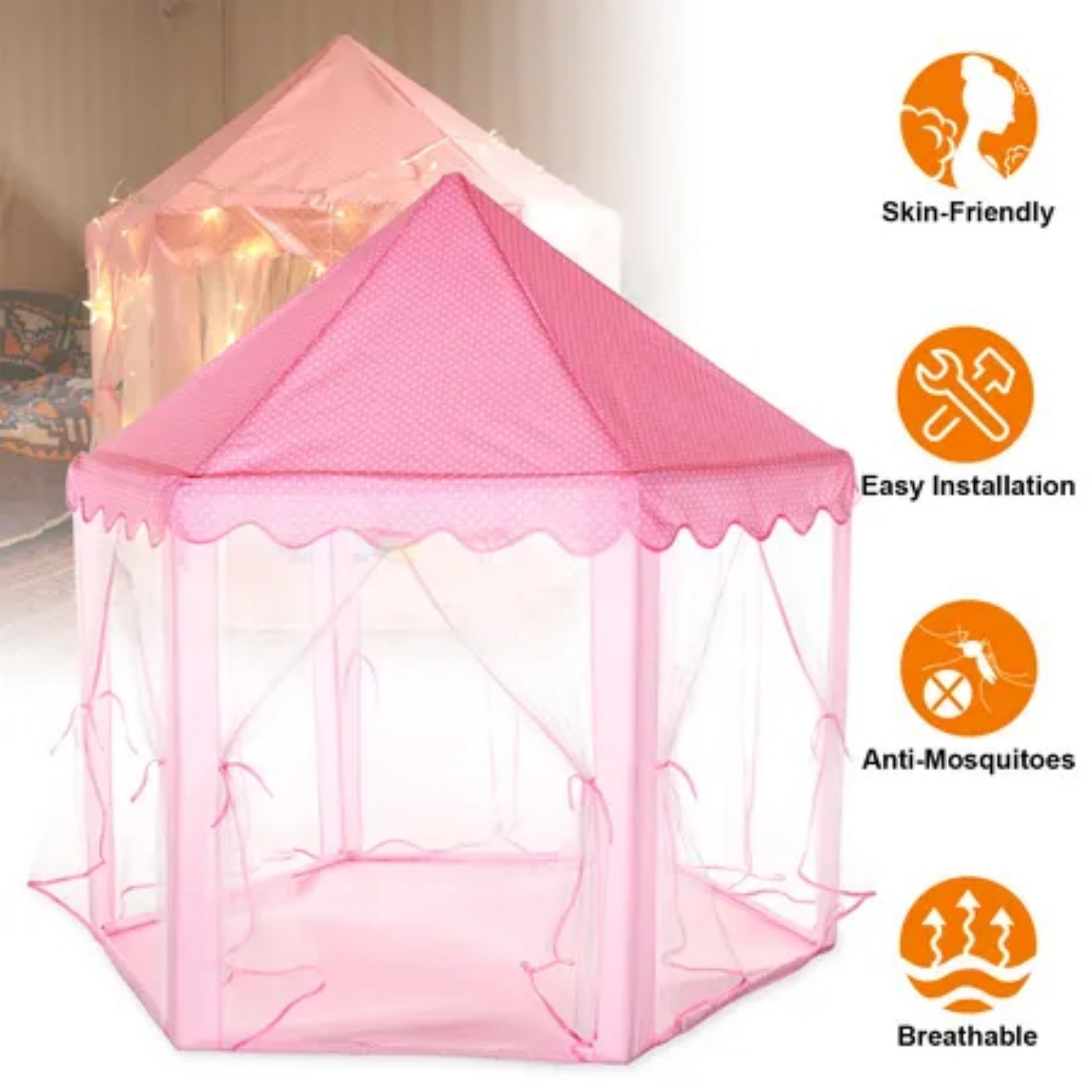 Kids Outdoor Tent - Kids Play Tents Princess for Girls