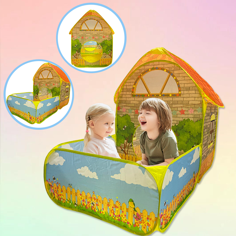 Kids Outdoor Tent - Play Tent Toys Ball Pool For