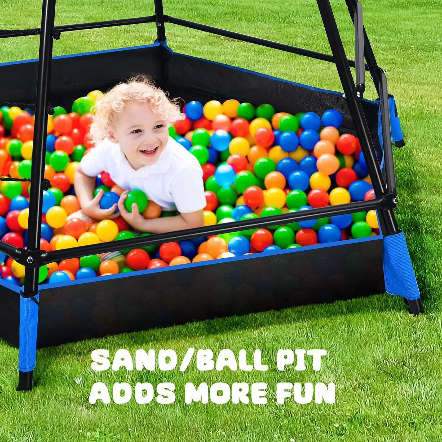 Kids Outdoor Tent - Hot-sellingJungle Gym with Platform and Tent