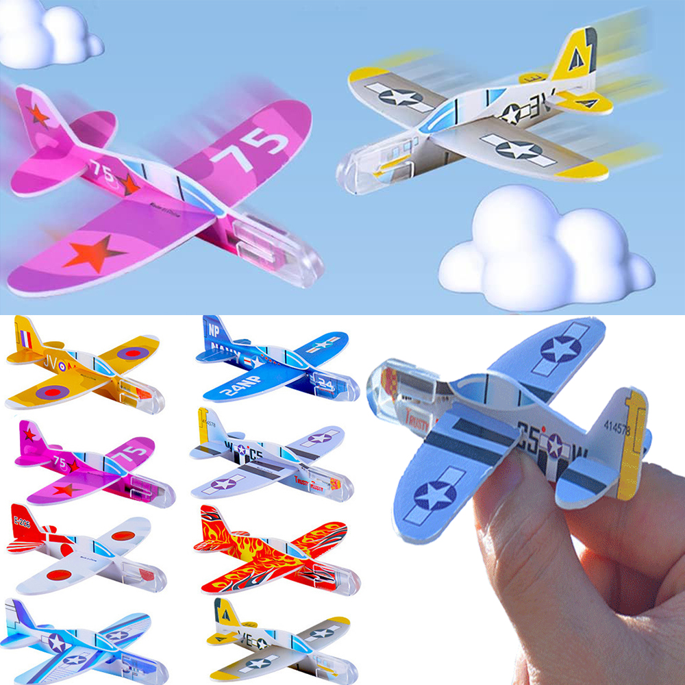Outdoor Kids In An Indoor World - Aircraft Toy Hand Tossed Flying Glider