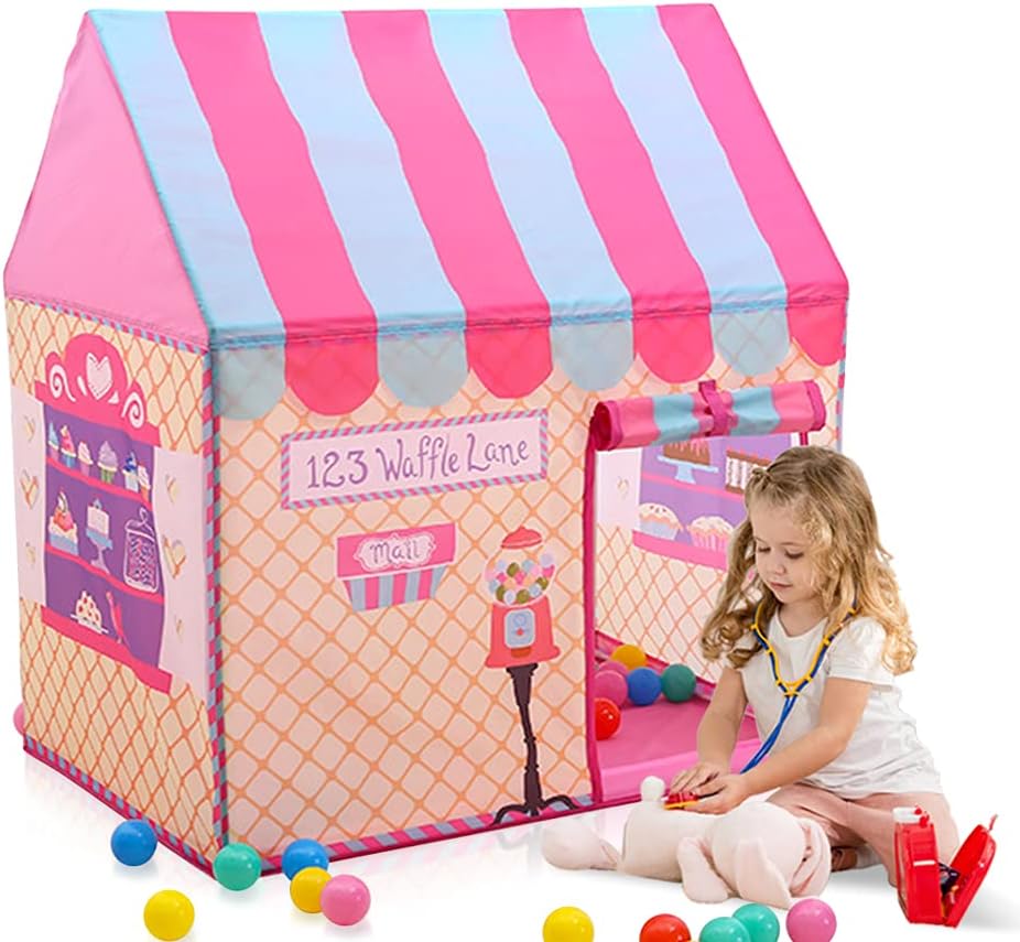 Kids Outdoor Tent - Boys Girls Toys Children Indoor Playhouse