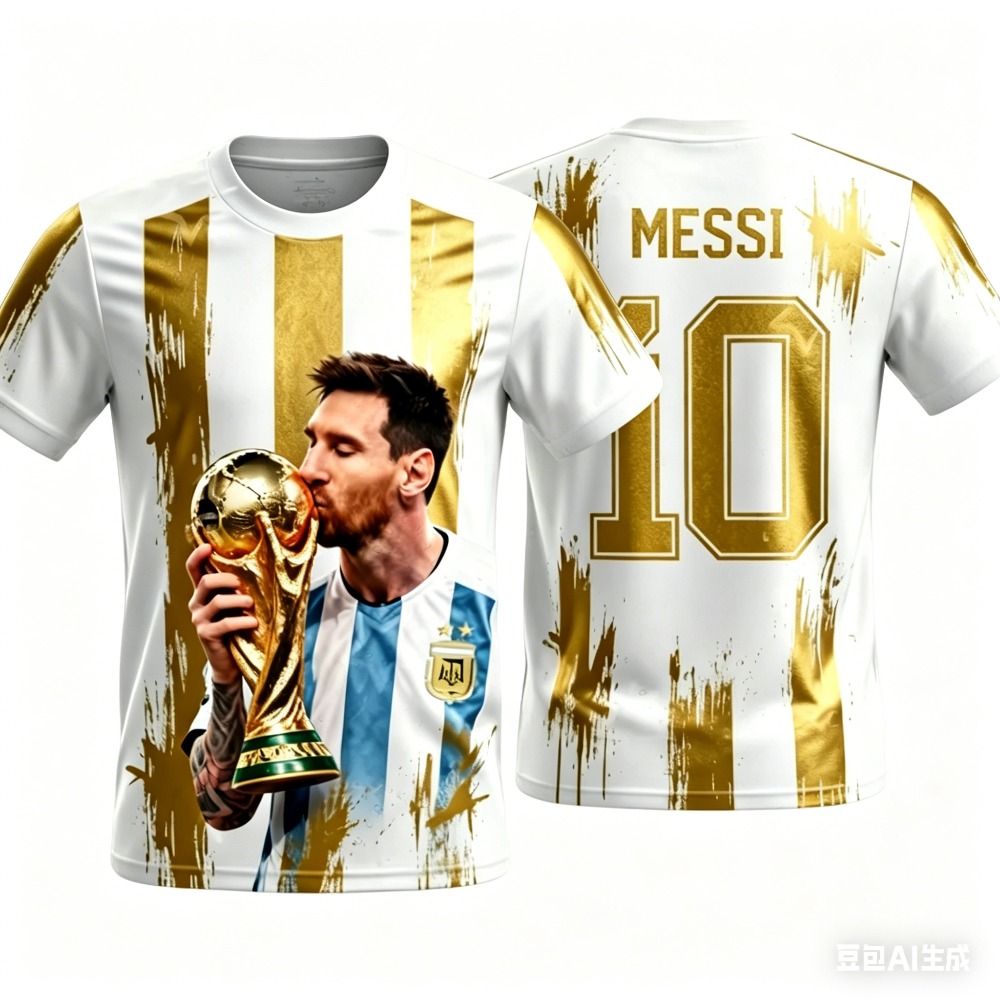 Kids Outdoor Wear - Messi Style Summer 3D Printable Children's