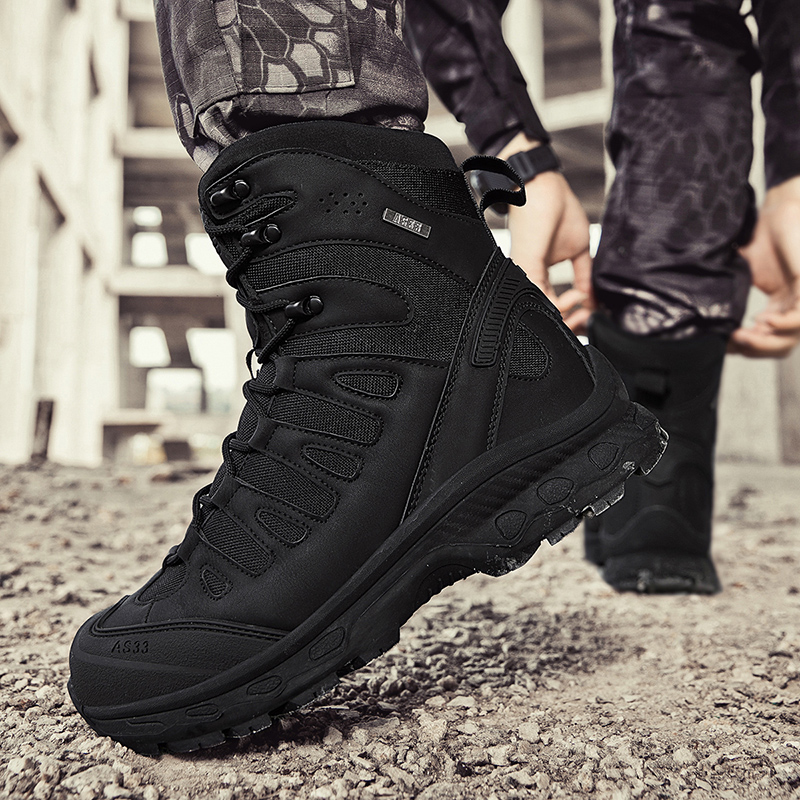 Kids Outdoor Jumping - New Men Tactical Boots Military Brand