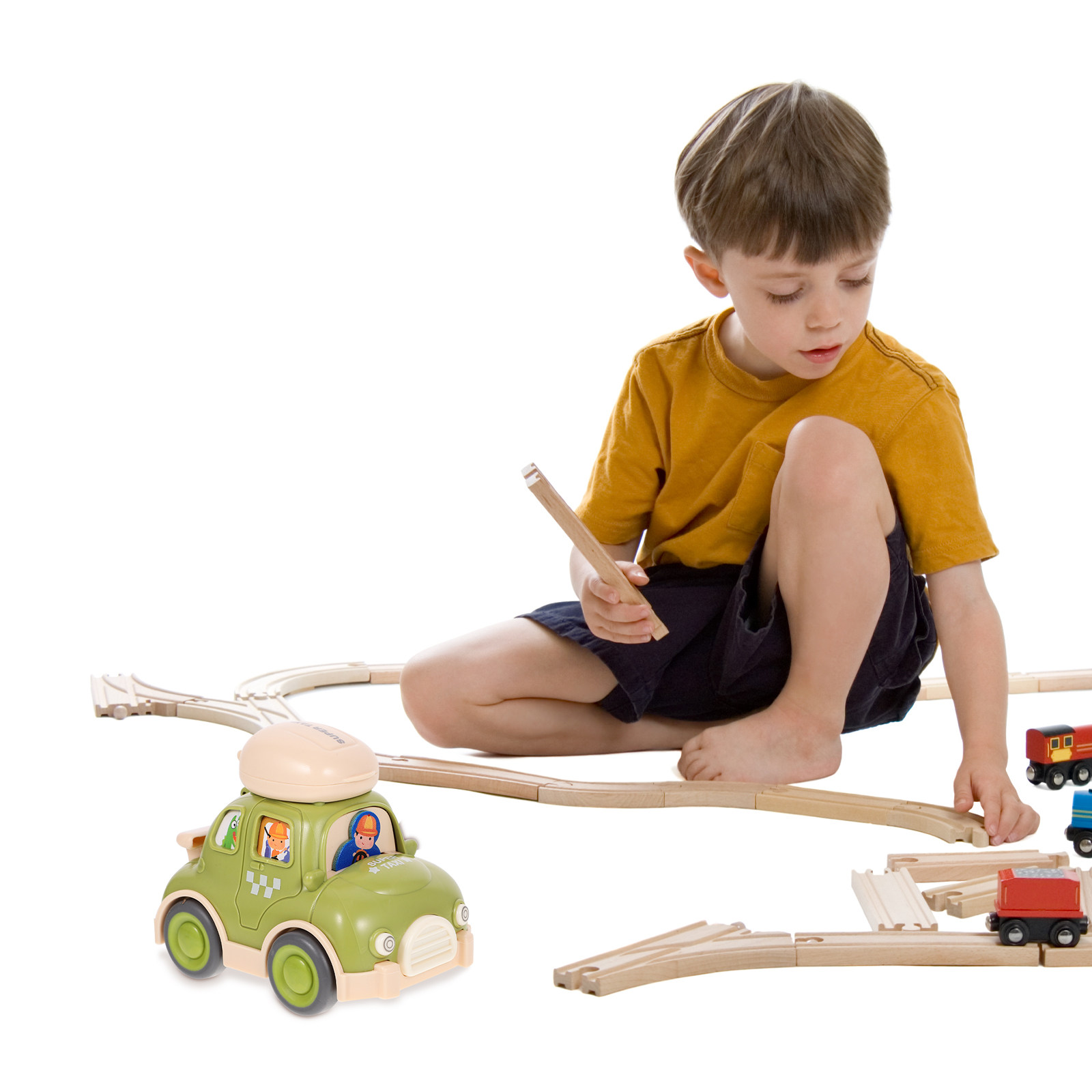 Kids Outdoor Storage - Funny Pull Back Cartoon Car Lightweight