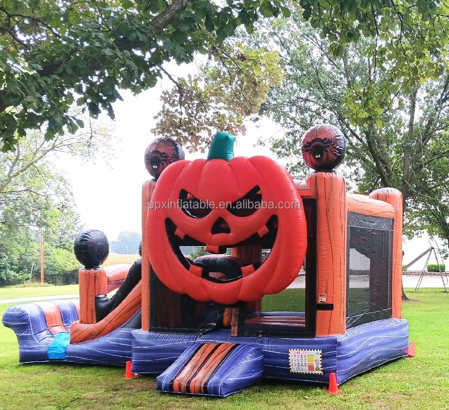 Kids Outdoor Jumping - New Inflatable Halloween Bouncer Outdoor Large