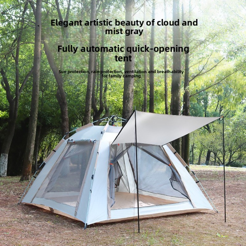 Kids Outdoor Tent - All Weather Automatic Large Beach Tent