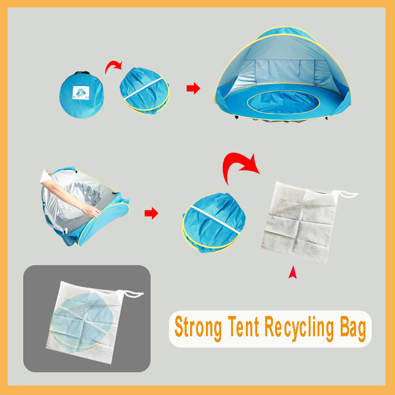 Baby Beach Tent Portable Shade - Kids Outdoor Tent recensione e prezzo