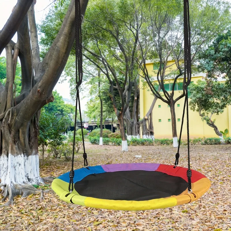Circular Oxford Net Canvas Kid - Kids Outdoor Hammock Swing recensione e prezzo