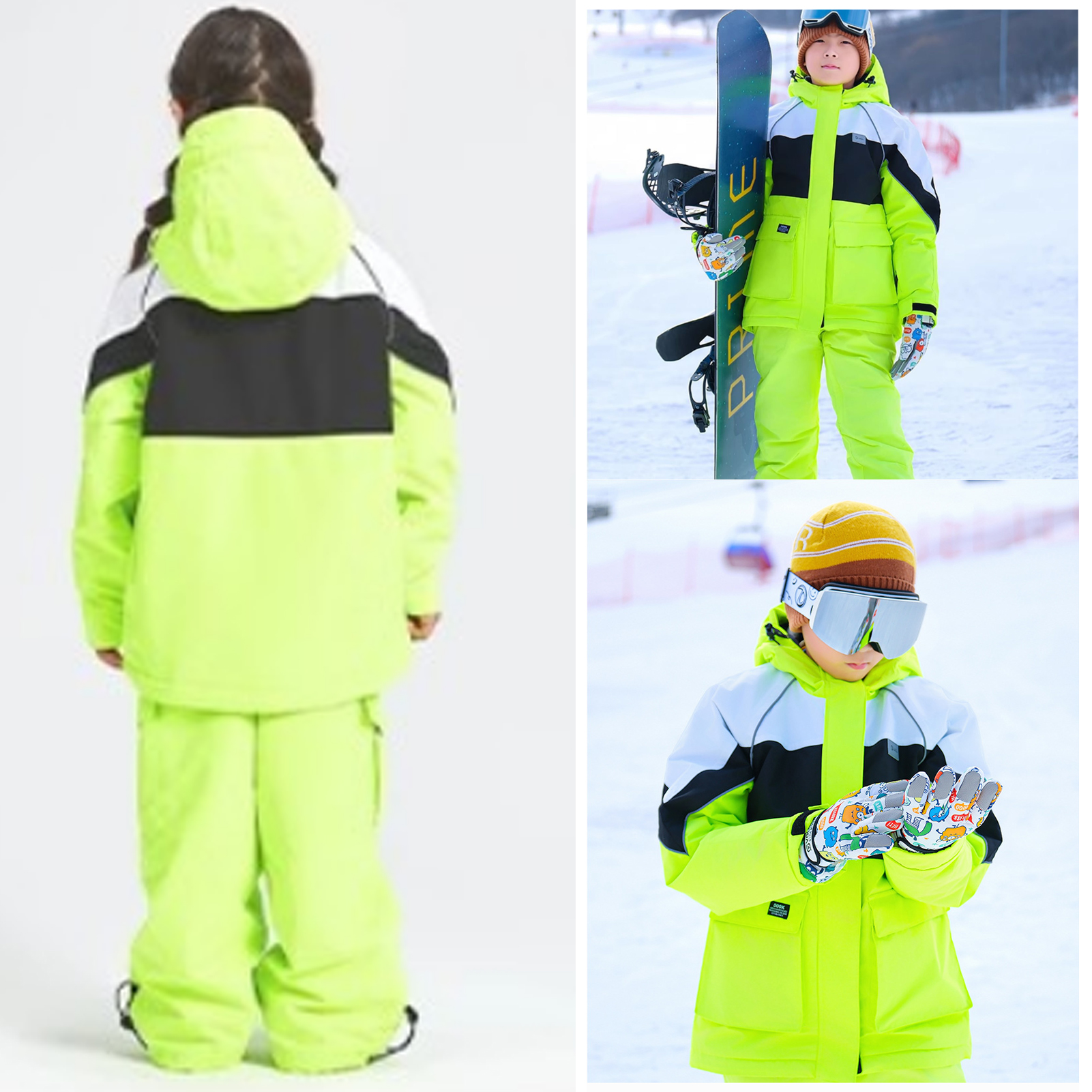 Girls Snow Suits,Hood Warm Win - Kids Outdoor Wear recensione e prezzo