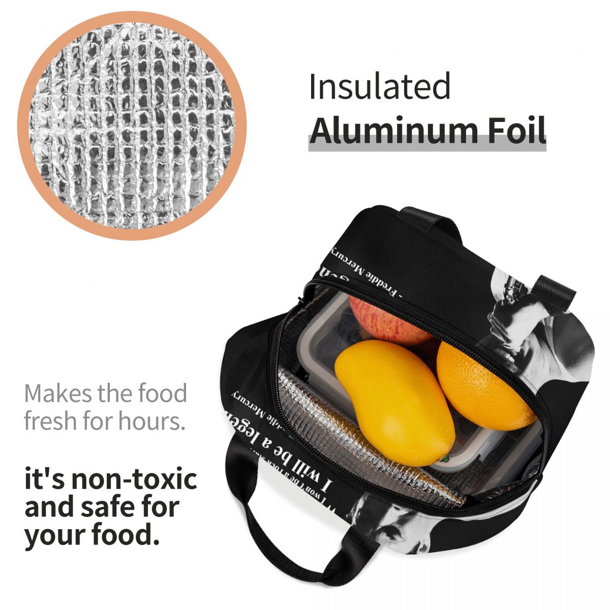 Freddie Mercury Insulated Lunc - Kids Outdoor Quotes recensione e prezzo
