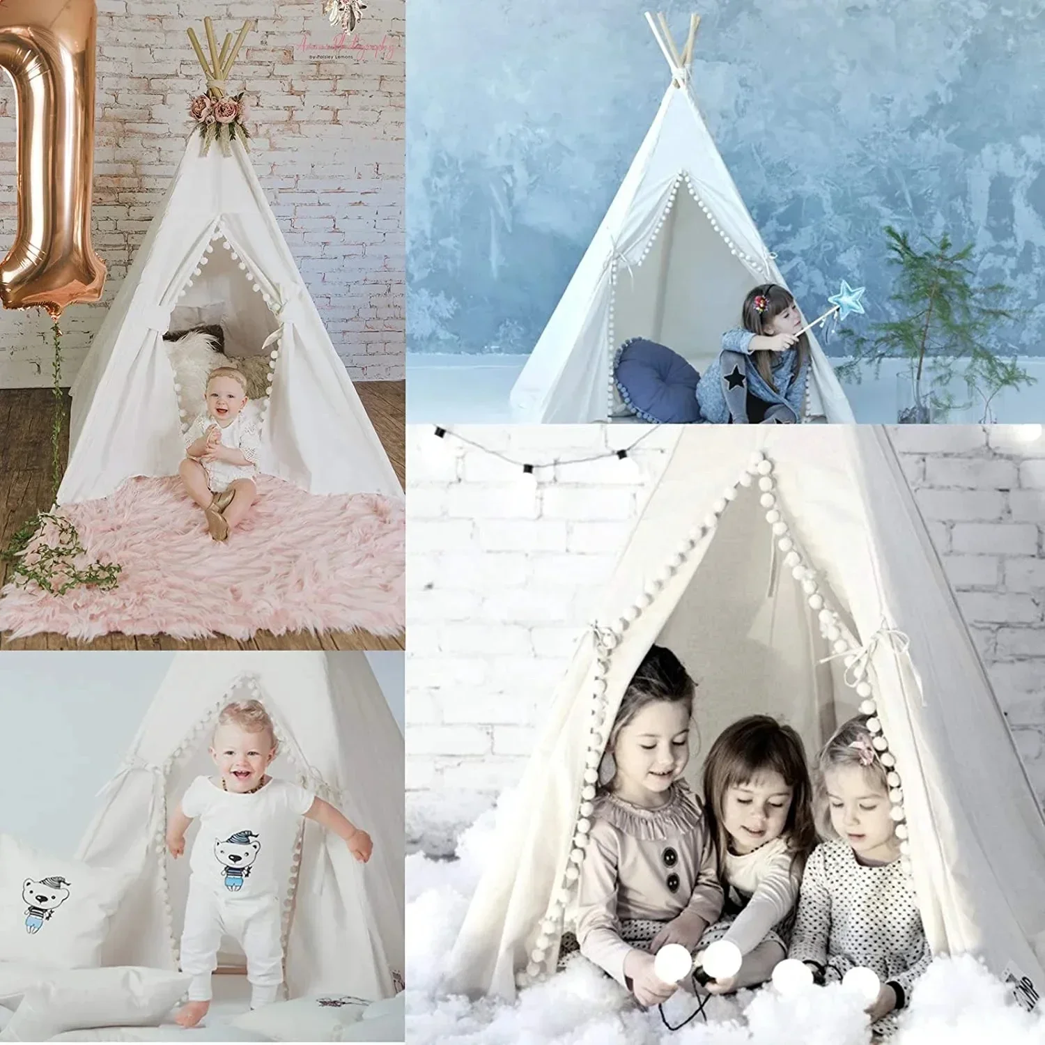 1.6M Kids Tent Play House Wigw - Kids Outdoor Tent recensione e prezzo