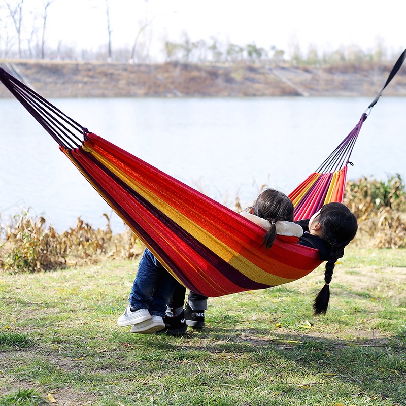 1pcs Outdoor Camping Single Pe - Kids Outdoor Hammock Swing recensione e prezzo