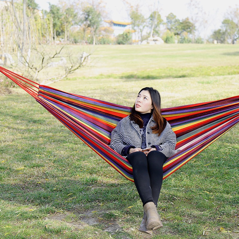 1pcs Outdoor Camping Single Pe - Kids Outdoor Hammock Swing recensione e prezzo