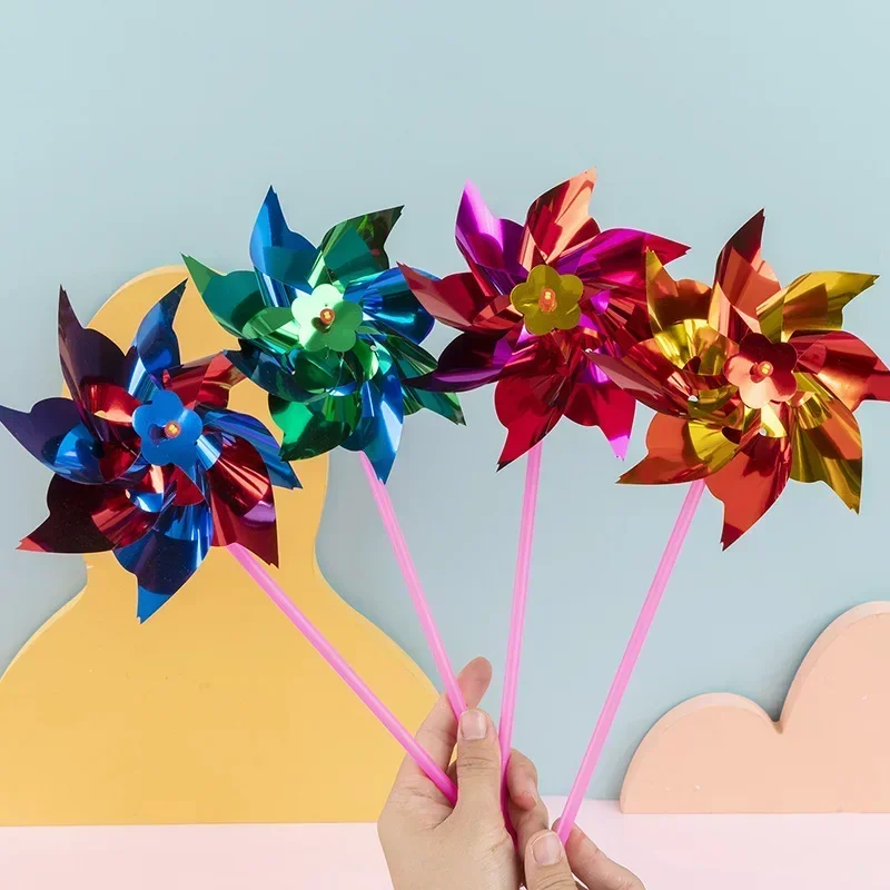 50Pcs Sequin Windmill Pinwheel - Outdoor Kids In An Indoor World recensione e prezzo