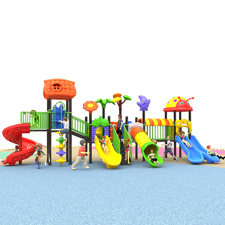 Outdoor Colorful Plastic Slide - Kids Outdoor Adventure Park recensione e prezzo