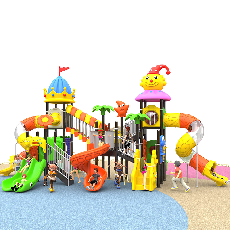 Outdoor Colorful Plastic Slide - Kids Outdoor Adventure Park recensione e prezzo