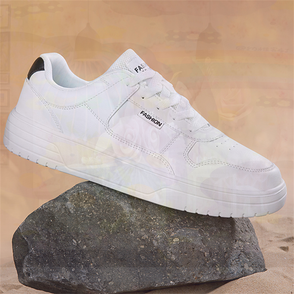 With Ties PU Leather Shoes 41  - Kids Outdoor Volleyball Shoes recensione e prezzo