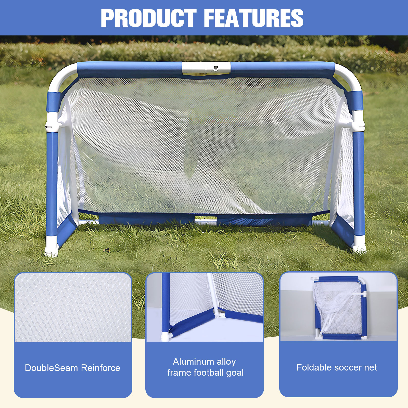 Portable Soccer Goal Easy-to-S - Kids Outdoor Play recensione e prezzo