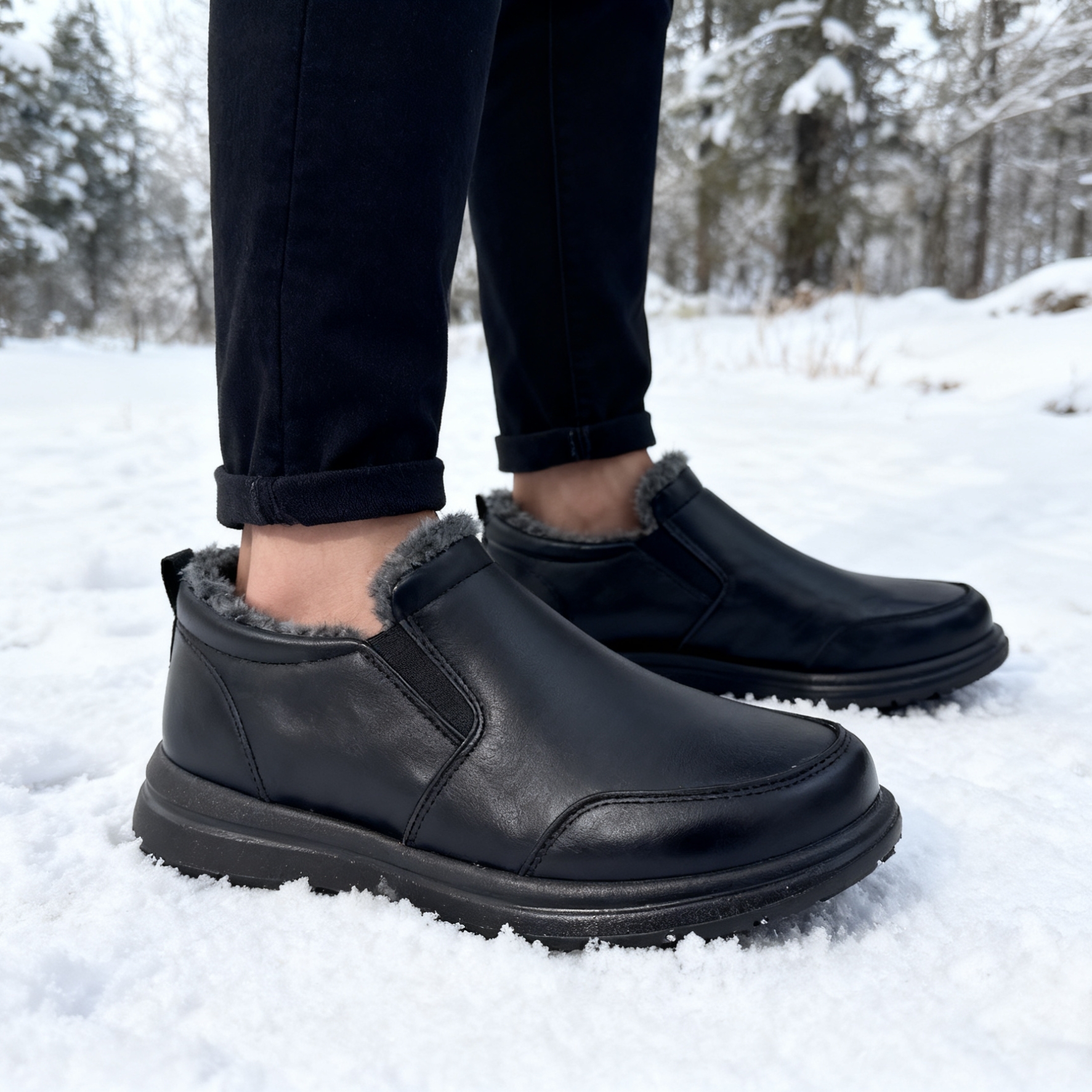 Men's Faux Fur Lined Winter An - Kids Outdoor Shoes recensione e prezzo