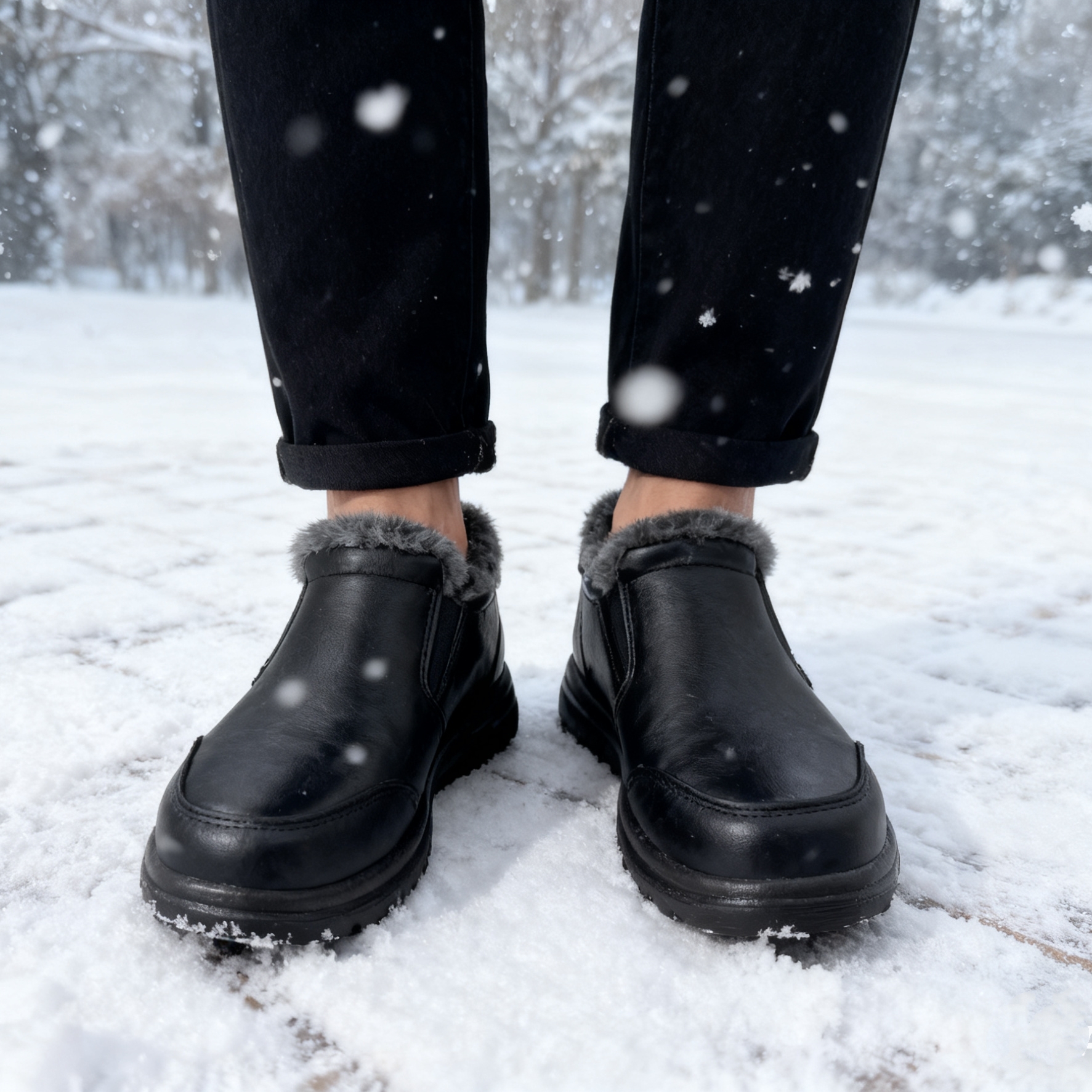 Men's Faux Fur Lined Winter An - Kids Outdoor Shoes recensione e prezzo