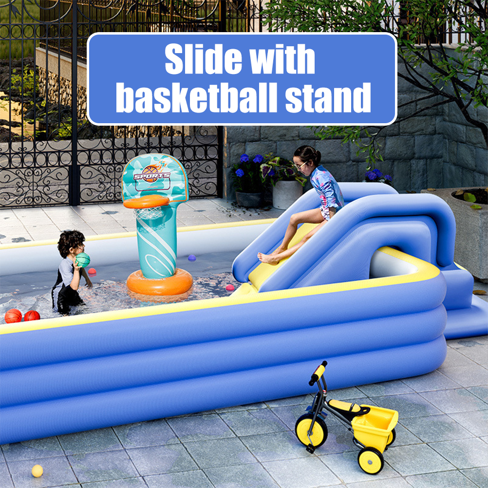 Inflatable Water Slide Climbin - Kids Outdoor Obstacle Course recensione e prezzo