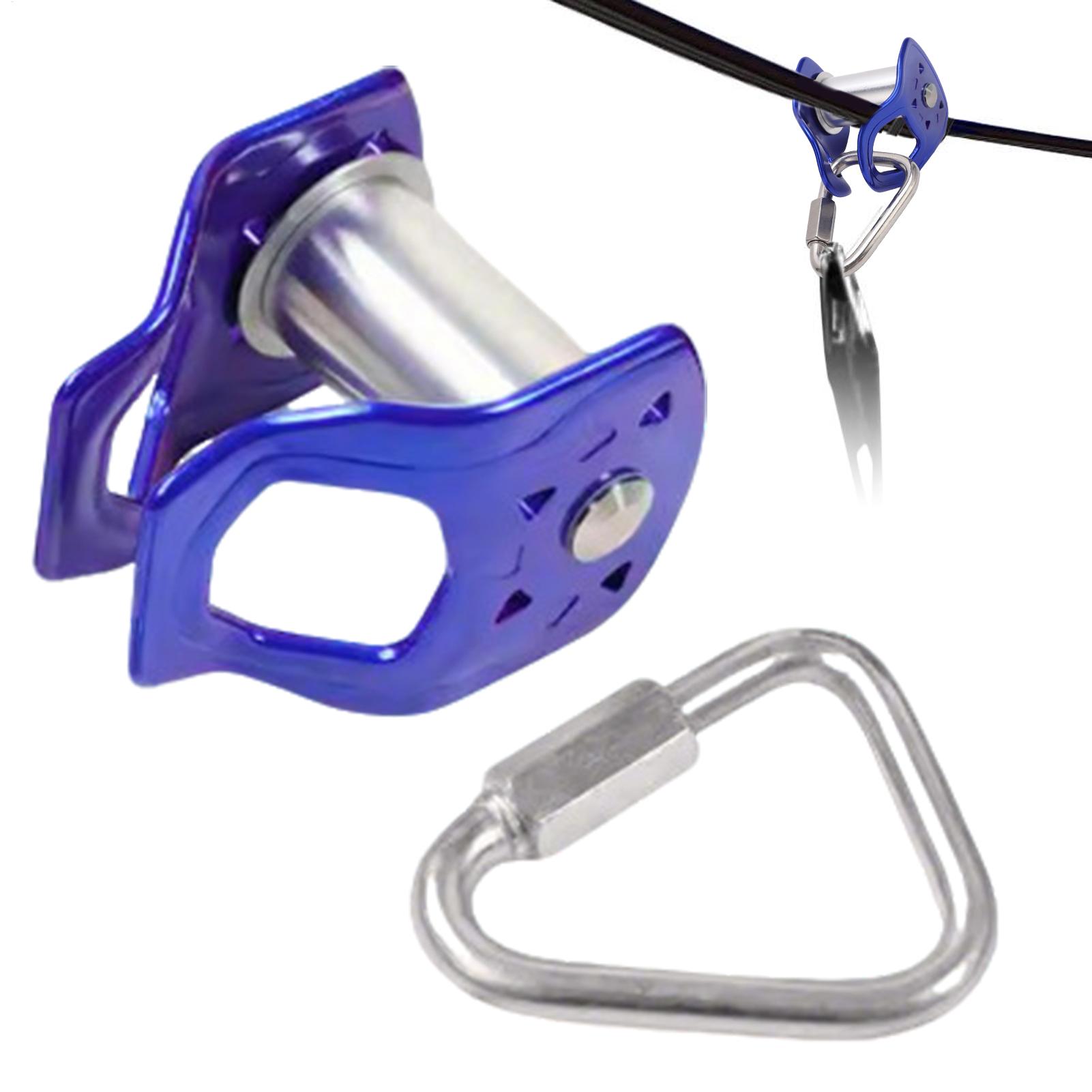 Heavy Duty Zip Line Trolley Qu - Kids Outdoor Obstacle Course recensione e prezzo