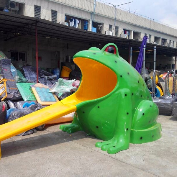 Fiberglass Frog Slide Kids Wat - Kids Outdoor Adventure Park recensione e prezzo