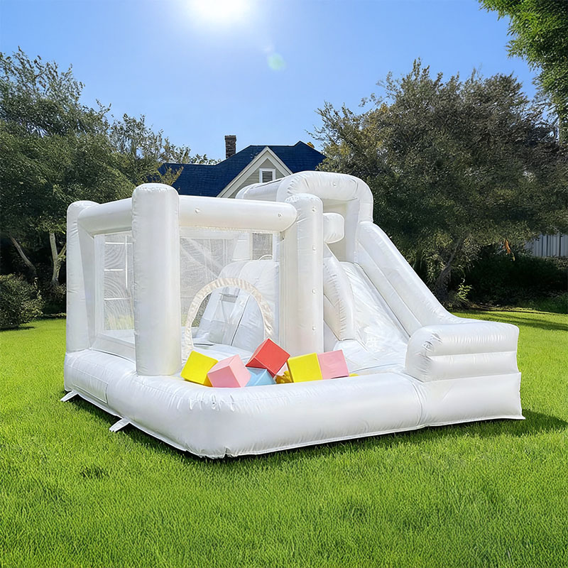 PVC Inflatable White Bounce Ho - Kids Outdoor Jumping recensione e prezzo