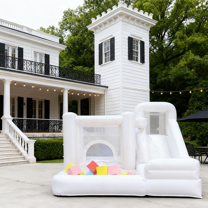 PVC Inflatable White Bounce Ho - Kids Outdoor Jumping recensione e prezzo