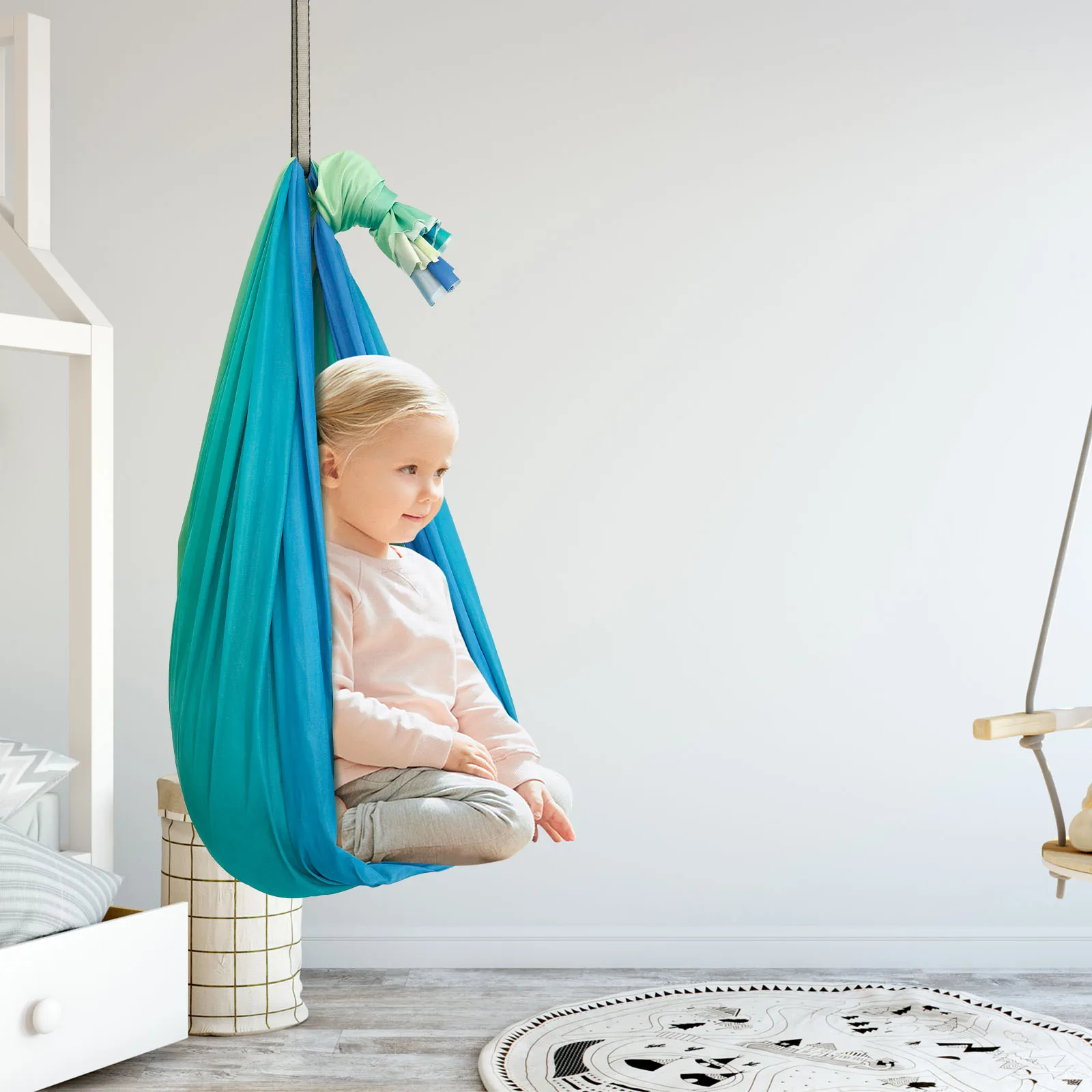 Sensory Swings Double Layer Ki - Kids Outdoor Hammock Swing recensione e prezzo