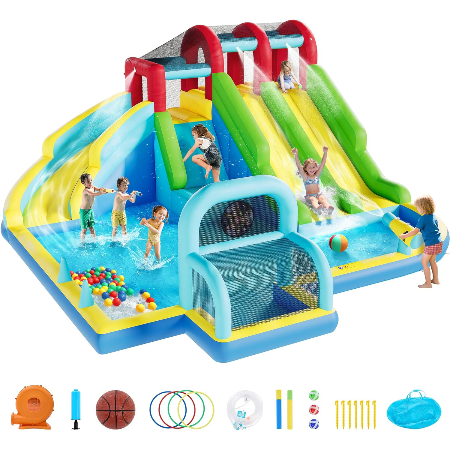 Inflatable Bounce House Oxford - Outdoor Kids In An Indoor World recensione e prezzo