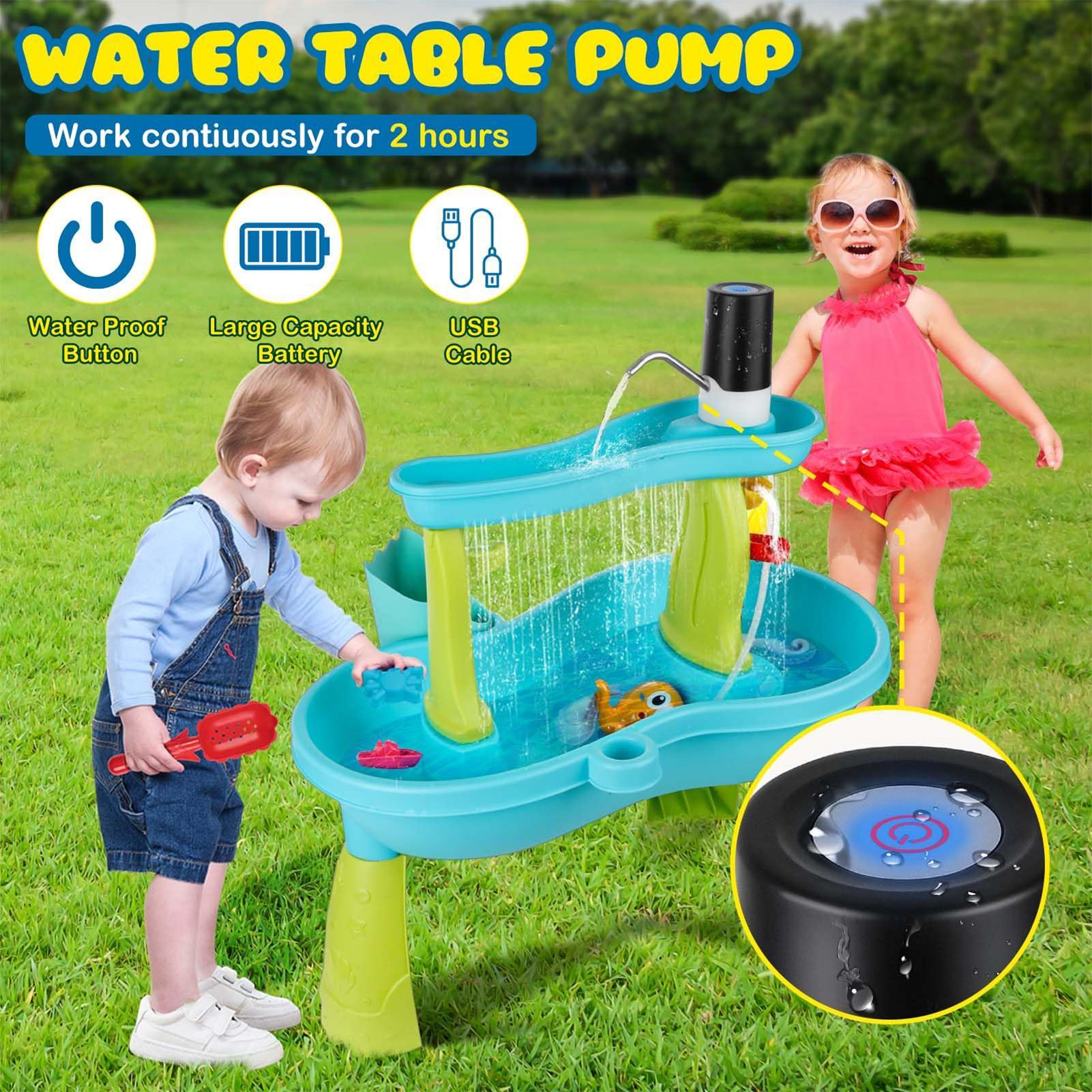 Small Cordless Rechargeable Wa - Kids Outdoor Water Table recensione e prezzo