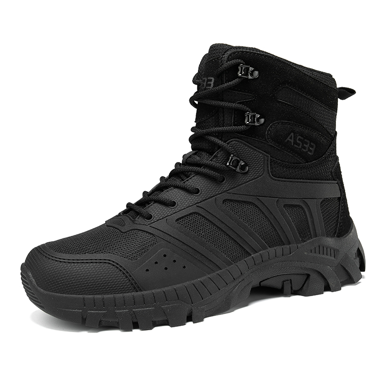 Men Tactical Boots Lace Up Des - Kids Outdoor Jumping recensione e prezzo