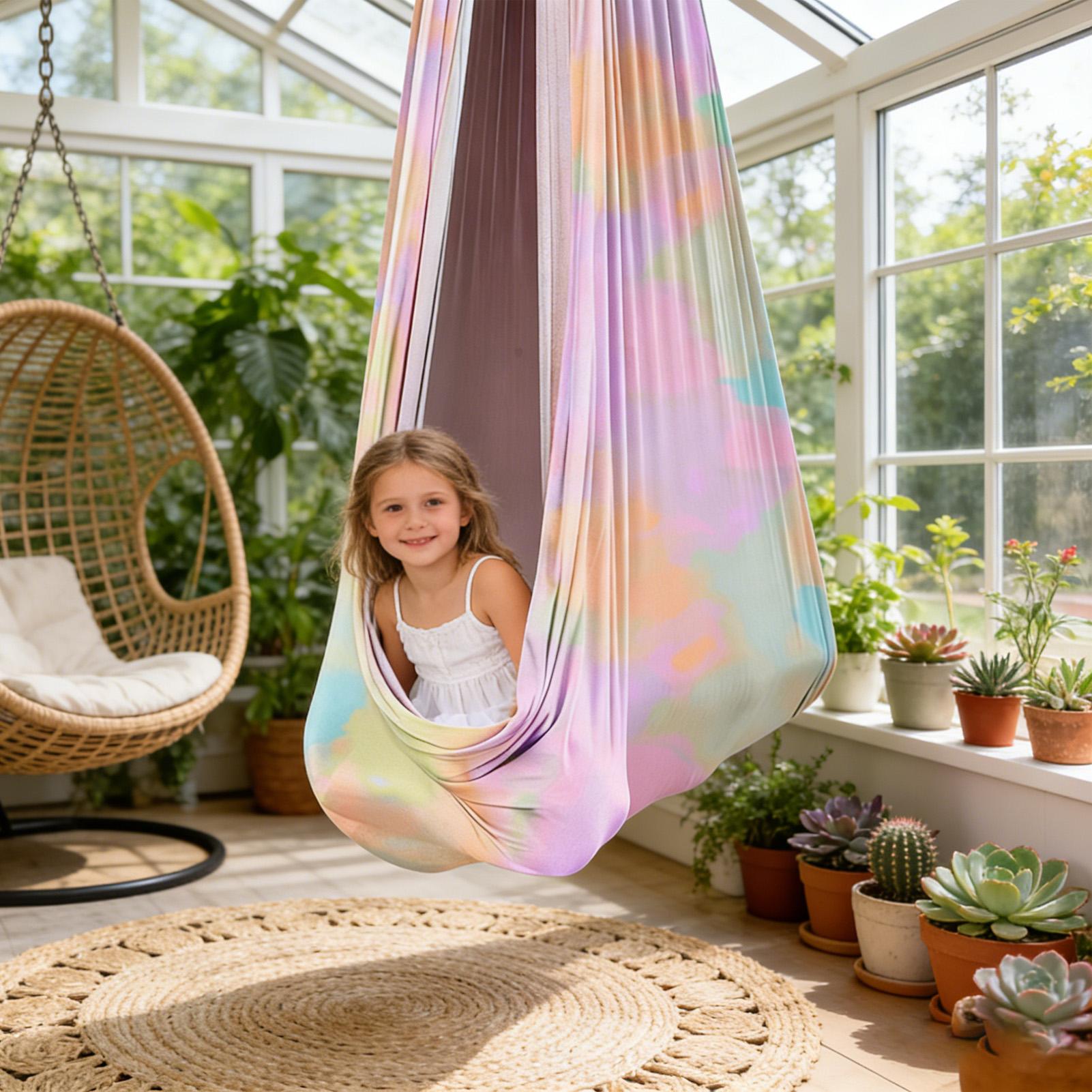 Kids Swing Strong Load-Bearing - Kids Outdoor Hammock Swing recensione e prezzo