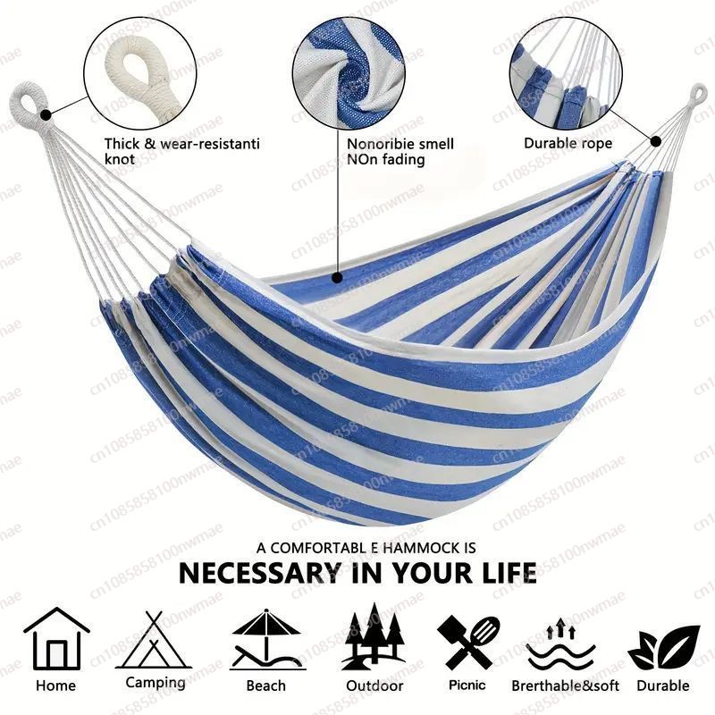 Double canvas stickless single - Kids Outdoor Hammock Swing recensione e prezzo