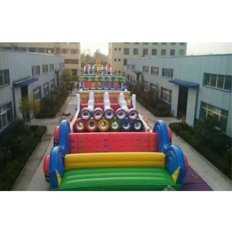 Inflatable obstacles Course fo - Kids Outdoor Adventure Park recensione e prezzo