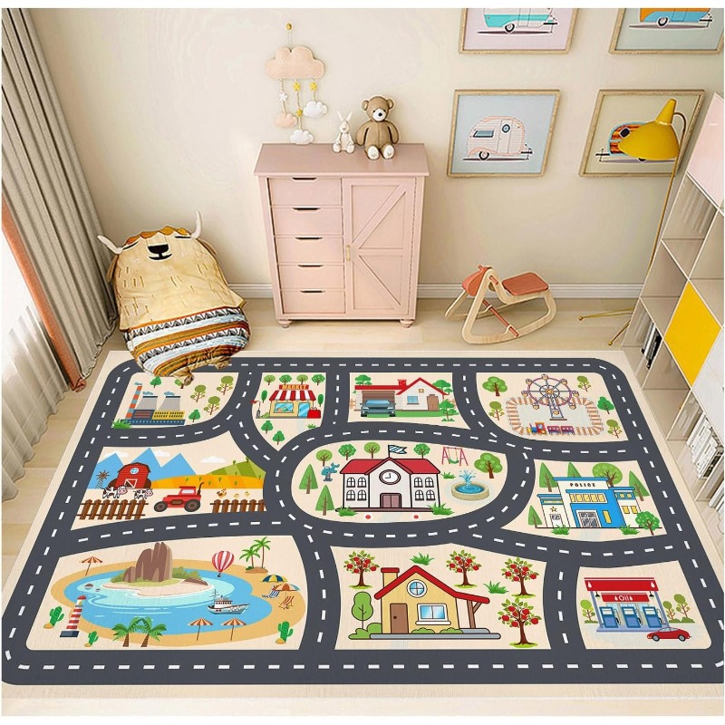 Kids City Road Play Rug Educat - Kids Outdoor Handwashing Station recensione e prezzo
