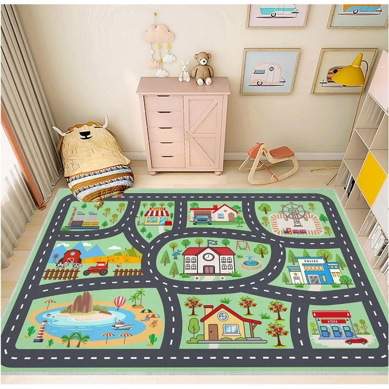 Kids City Road Play Rug Educat - Kids Outdoor Handwashing Station recensione e prezzo
