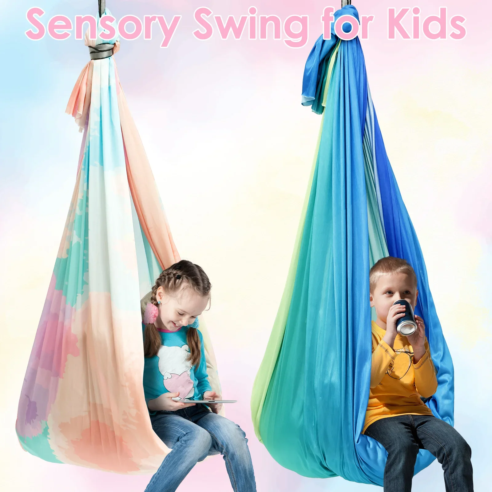 Sensory Swing Comfortable Kids - Kids Outdoor Hammock Swing recensione e prezzo