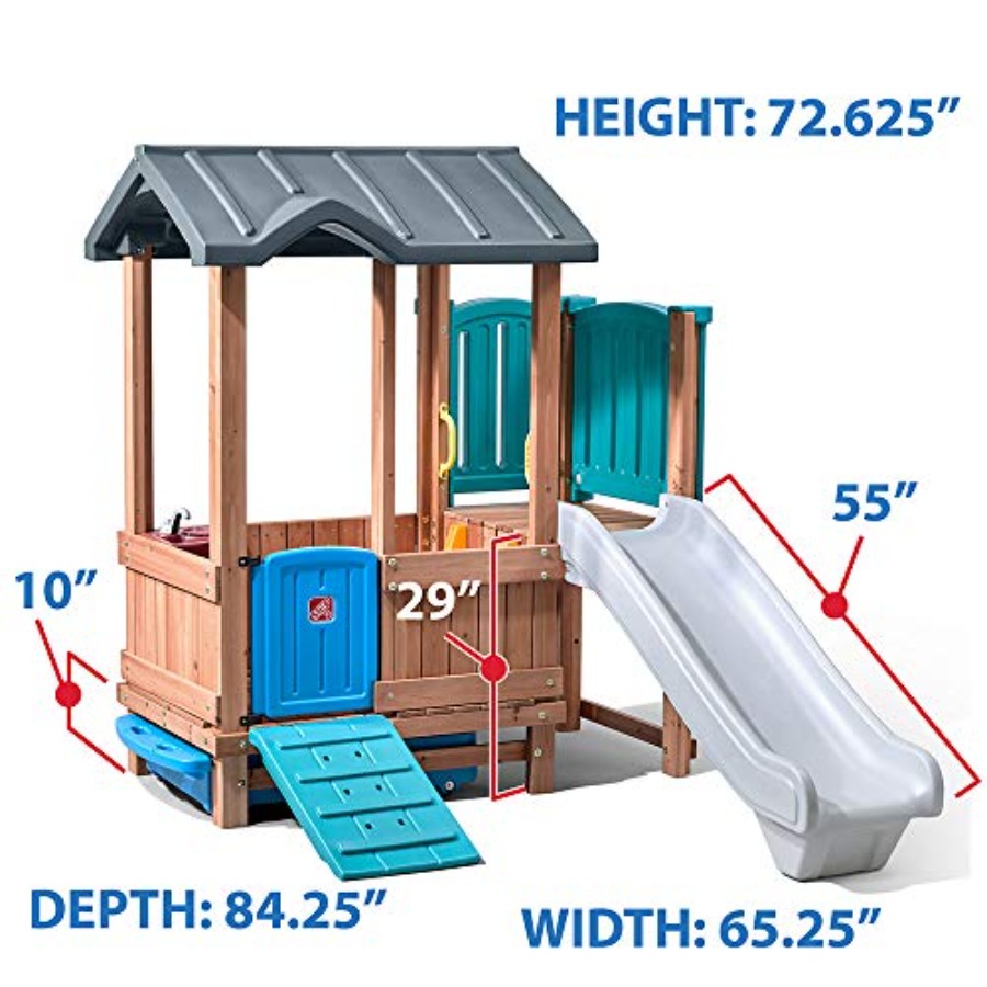 Woodland Adventure Playhouse & - Kids Outdoor Storage recensione e prezzo