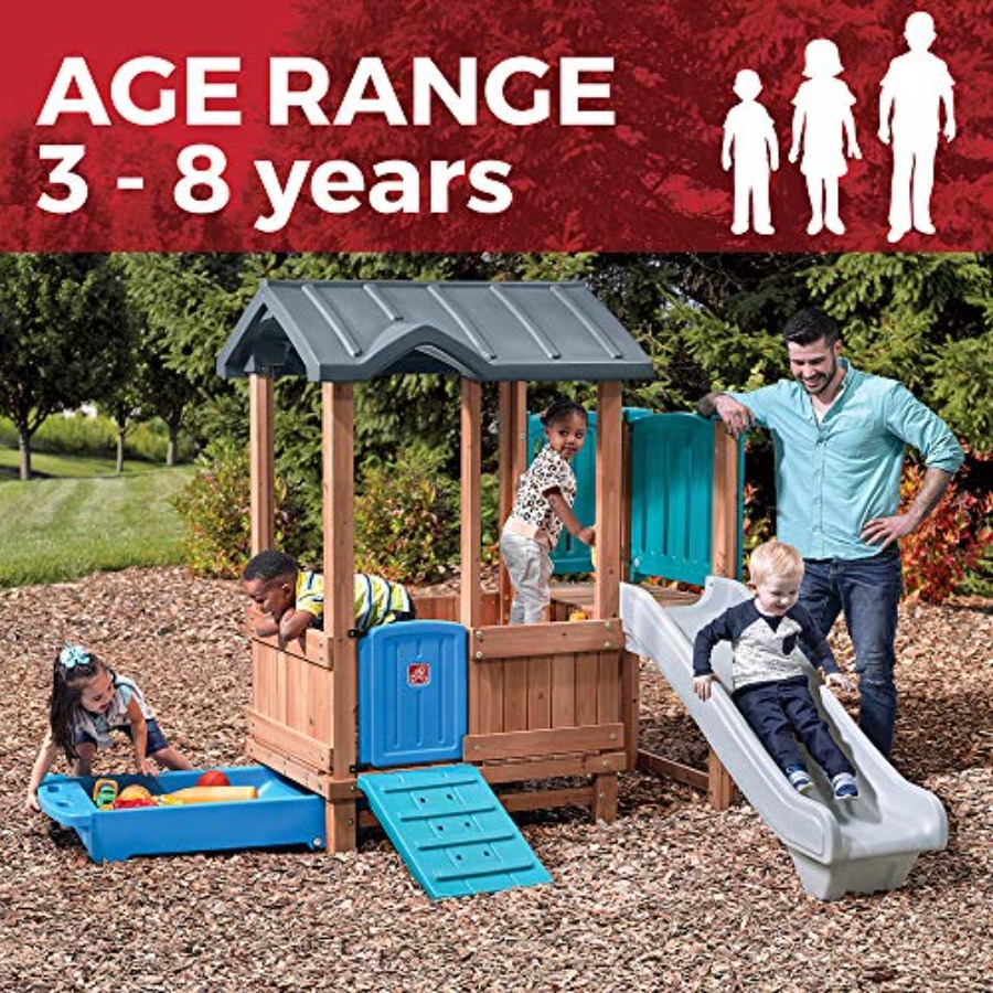 Woodland Adventure Playhouse & - Kids Outdoor Storage recensione e prezzo