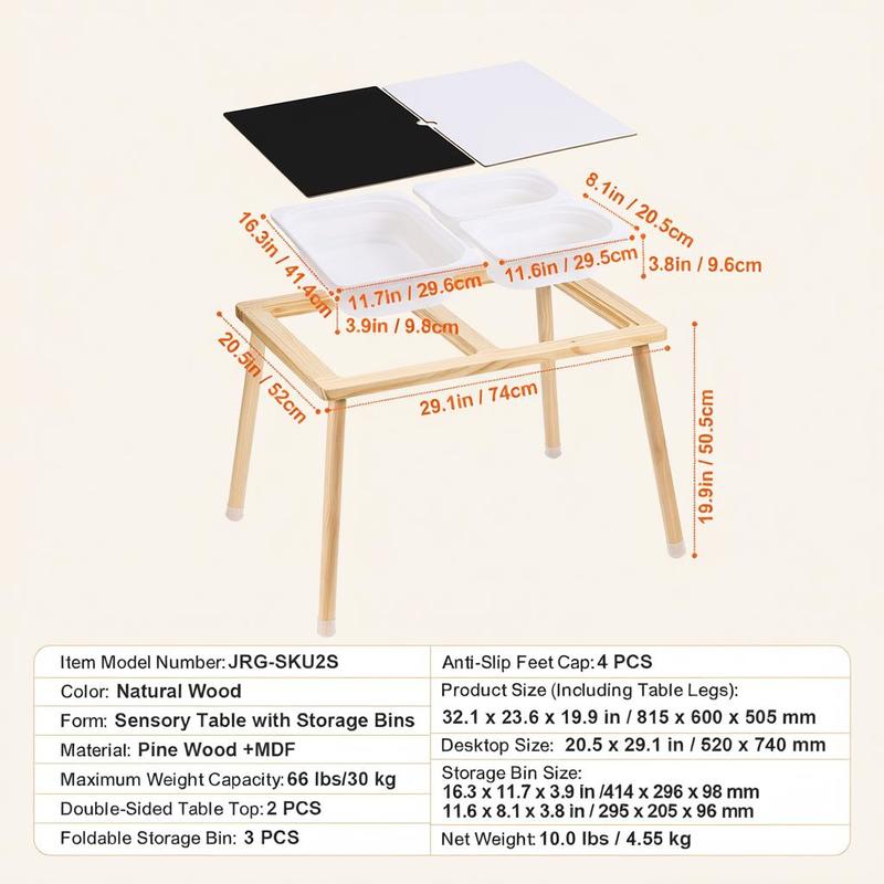 Sensory Table for Toddlers, Ki - Kids Outdoor Water Table recensione e prezzo