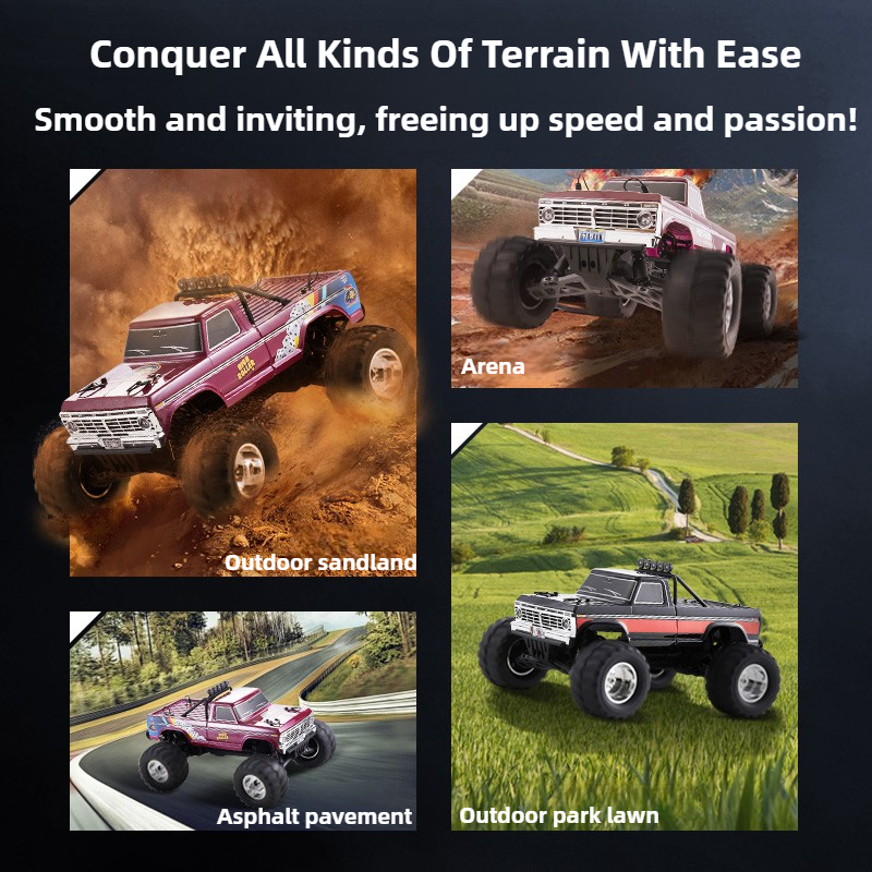 1/10 RC high speed monster tru - Kids Outdoor Dirt Toys recensione e prezzo