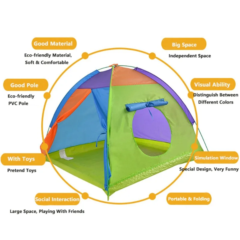 1.1M Portable Children Tent Fo - Kids Outdoor Tent recensione e prezzo