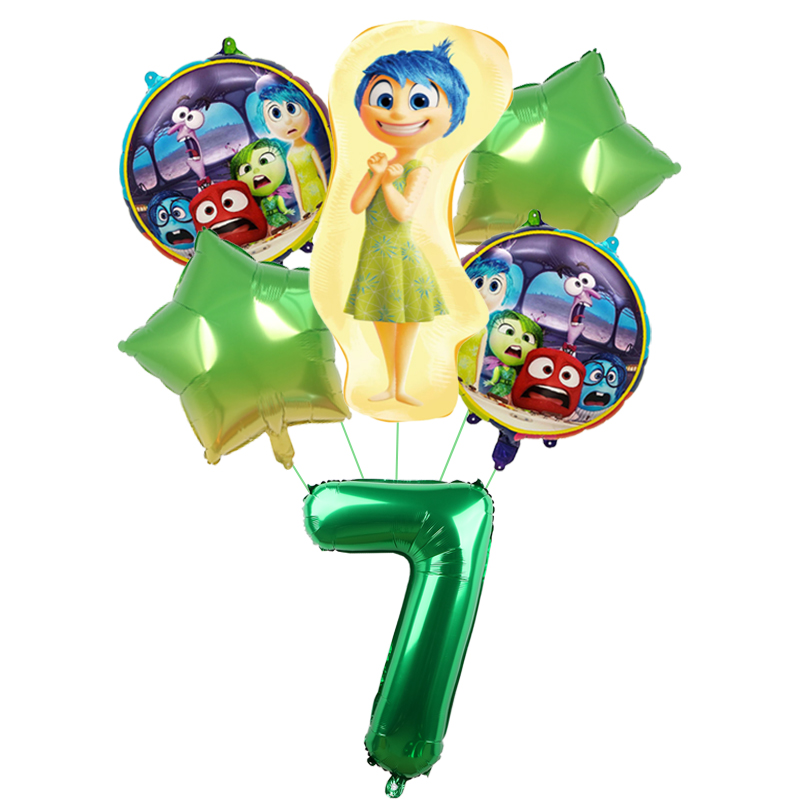 6pcs New Inside Out2 Balloons  - Outdoor Kids In An Indoor World recensione e prezzo