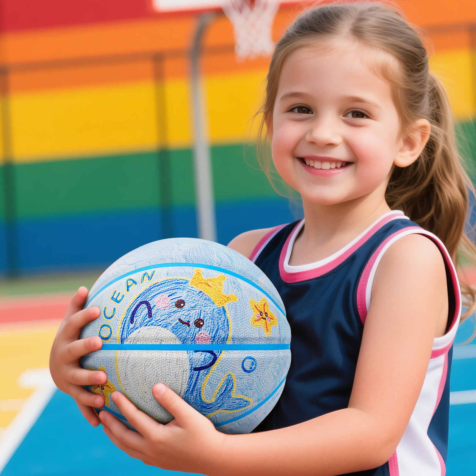 Kuangmi Whale Children's Baske - Kids Outdoor Play recensione e prezzo