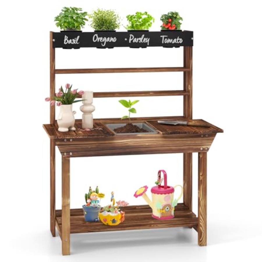 Outdoor kids potting bench for - Kids Outdoor Storage recensione e prezzo